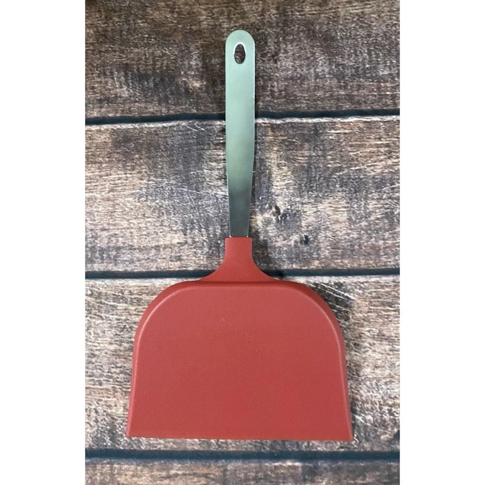 Wilton Red Really Big Cookie Spatula Stainless Steel & Plastic Size 12.7